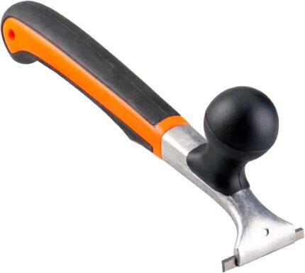 Premium 2.5" Ergonomic Carbide Scraper – Removes Paint, Glue, Resin, Stains & More