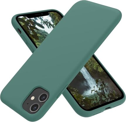 OTOFLY iPhone 11 Slim Shockproof Case – Pine Green